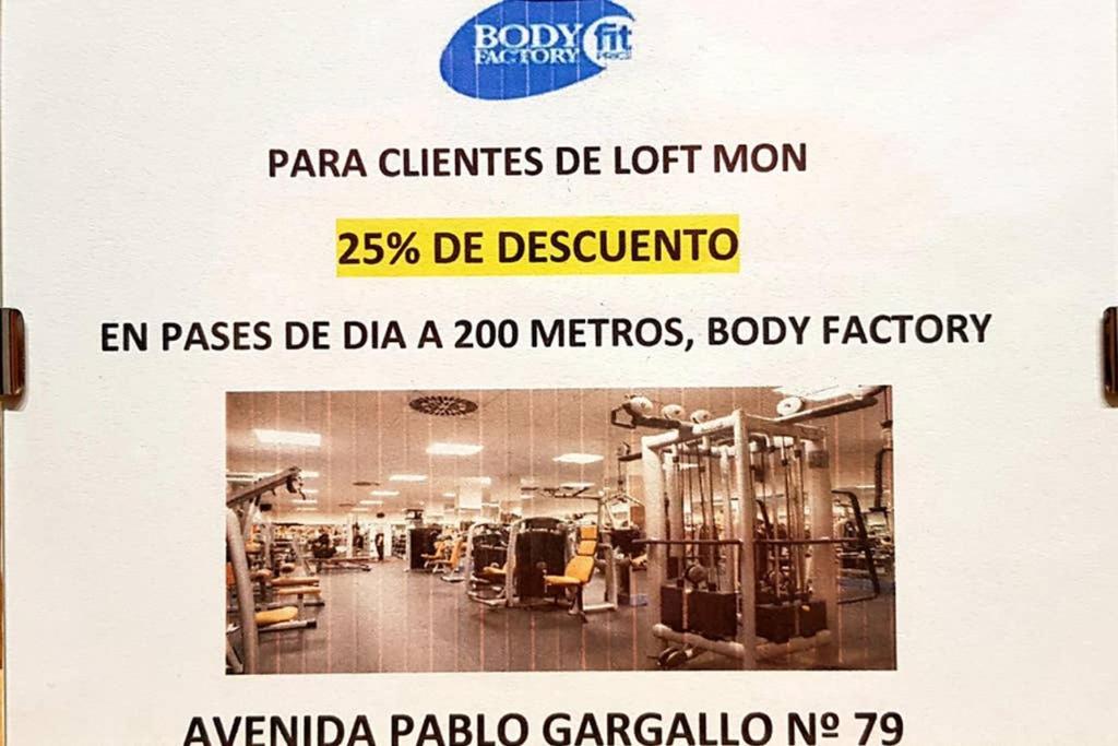 Loft Mon Daire Zaragoza Dış mekan fotoğraf